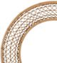 Bassett Mirror Biedel Brown Wall Mirror-1