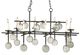 Currey & Company Sethos Old Iron Rectangular Chandelier-0
