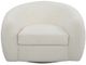 Uttermost® Capra Off-White Swivel Chair-3