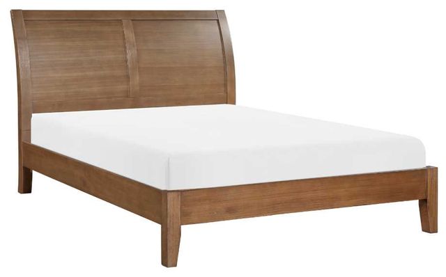 Homelegance® Evans Light Brown Queen Platform Bed-0