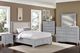 Vaughan-Bassett Bonanza Gray Full Upholstered Panel Storage Bed-1