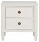 Furniture of America® Altamira White Nightstand-3