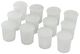 A & B Home White Unscented Soy Wax Votive Candles-0