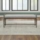 Liberty Furniture Hickory Grove Elliston Oatmeal/Heirloom Brown Dining Bench-1
