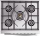 Ilve® Professional Plus II Series 30" Blue Gray Pro Style Dual Fuel Range-4