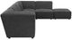 Coaster® Sunny 6-Piece Dark Charcoal L-Shape Sectional-2