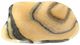 A & B Home Javier Beige/Black Hand-Carved Zebra Onyx Bowl-0