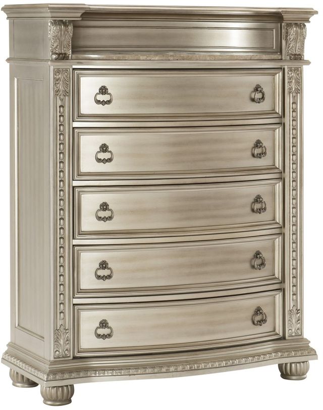 Homelegance® Cavalier Silver Chest-0