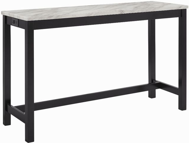 New Classic® Home Furnishings Celeste 4-Piece Blue Theater Bar Table Set-2