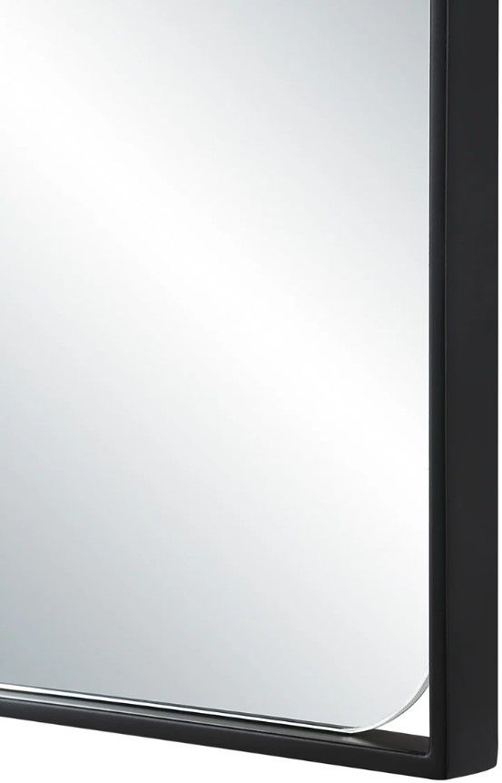 Renwil® Maniola Matte Black Accent Mirror-4