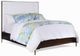 Century® Details Case Marine California King 72" Metal Leg Upholstered Bed-0