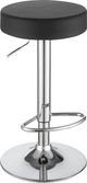 Coaster® Ramses Black/Chrome Adjustable Stool-0