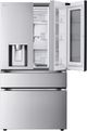 LG 36 in. 28.6 Cu. Ft. PrintProof™ MyColor™ Stainless Steel French Door Refrigerator-4