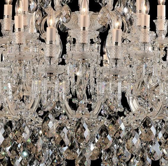 Michael Amini® Chambord Gold 37 Light Chandelier-1