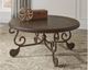 Signature Design by Ashley® Rafferty Dark Brown Round Coffee Table-2