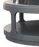 Najarian Furniture Loft Black Round Coffee Table-1