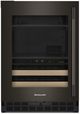 KitchenAid® 24" 4.8 Cu. Ft Black Ore Undercounter Beverage Center-0