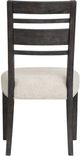 Magnussen Home® Plum Creek Elite Dove/Ravenwood Black Dining Side Chair Set with Upholstered Seat-3