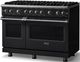 Viking® 5 Series 48" Onyx Pro Style Gas (NG) Range with Polished Chrome Trim-2