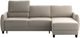 Luonto® Furniture Delta 2-Piece Cloud 02/Smoked Birch Full XL Sleeper Sectional-3