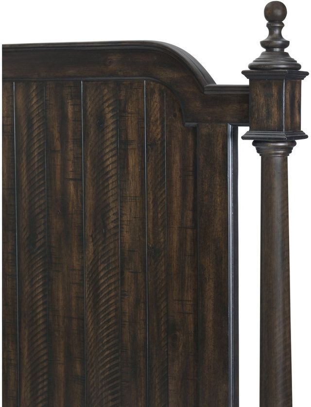 Homelegance® Cardano Driftwood Charcoal California King Panel Bed-3