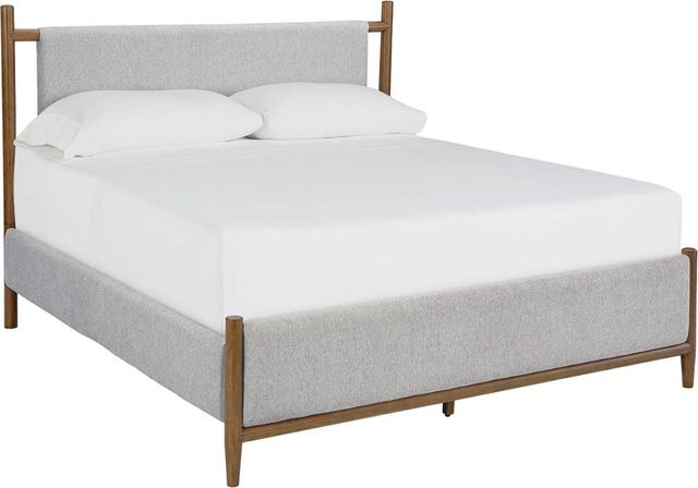 Signature Design by Ashley® Lyncott 4-Piece Brown/Gray King Upholstered Bedroom Set-1