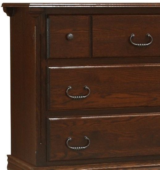 Wolfcraft Furniture Stonehaven Brown Bachelor Chest-2