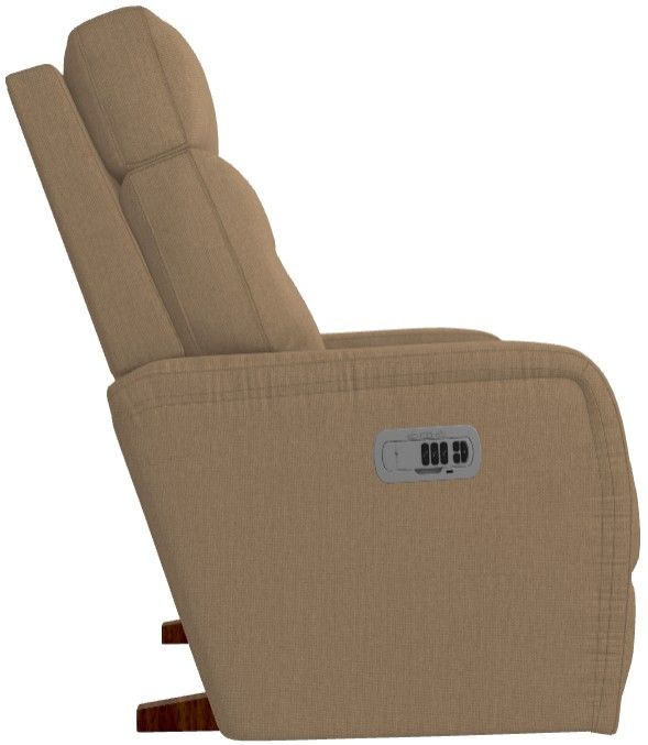 La-Z-Boy® Baron Toast Power Rocking Recliner with Headrest and Lumbar-3