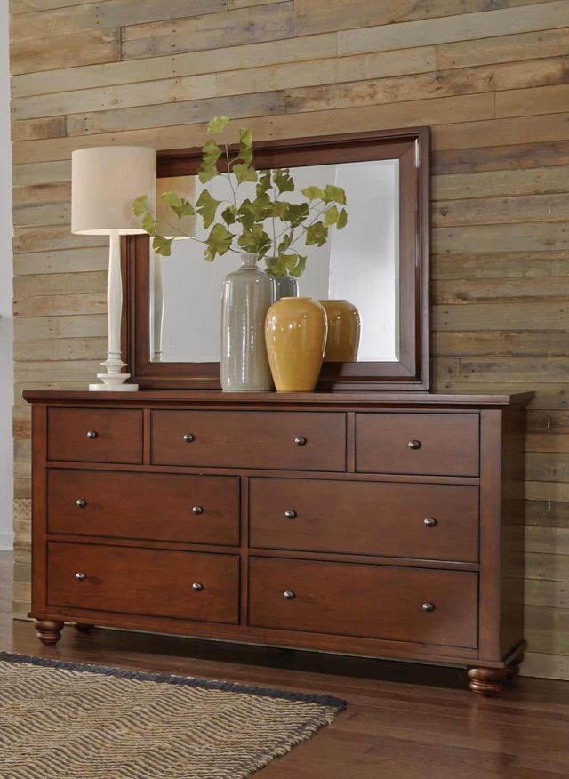 cambridge brown dresser Aspenhome Cherry Double plus size womens neck Spring' 25 Color:Black and Fuchsia The Aspen Dresser has