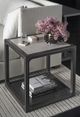Universal Explore Home™ Coalesce Halen Gray End Table with Ravenwood Base-1