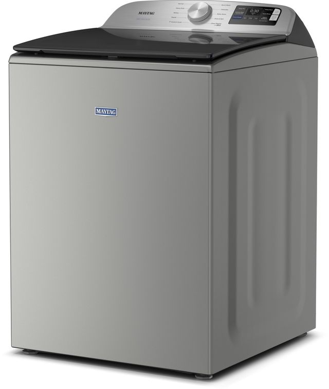 Maytag® 5.3 Cu. Ft. Classic Silver Impeller Top Load Washer with Extra Power-4