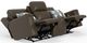 iAmerica Tuscany Chocolate Leather Power Reclining Sofa with Power Headrest-4