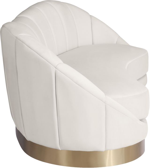 Meridian Furniture Shelly Cream Upholstered Sofa-2