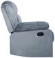 New Classic® Home Furnishings Willow Gray Manual Glider Recliner-4