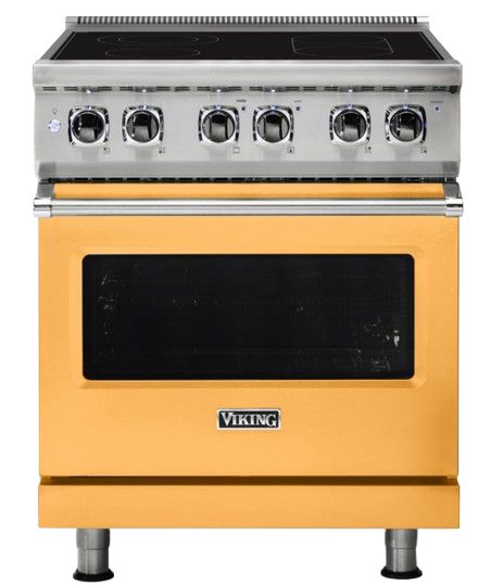 Viking® 5 Series 30'' Daffodil Pro Style Electric Range-0