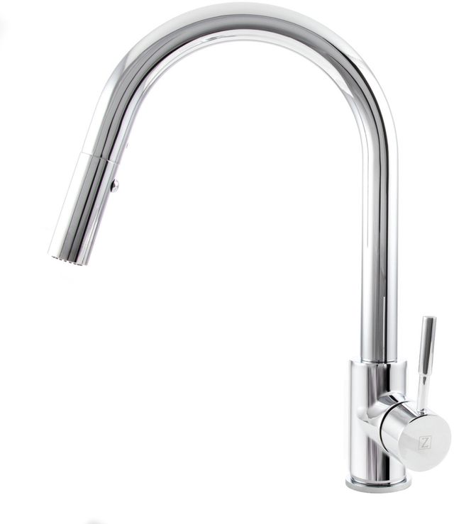 ZLINE Arthur Chrome Pull Down Single Handle Kitchen Faucet-1
