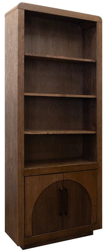 Legends Home Eclipse Bourbon Oak 2-Door Display Case-0