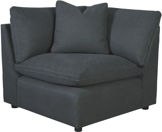 Signature Design by Ashley® Savesto 6-Piece Charcoal Sectional-1