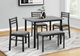 Monarch Specialties Inc. 5-Piece Grey Dining Set-1