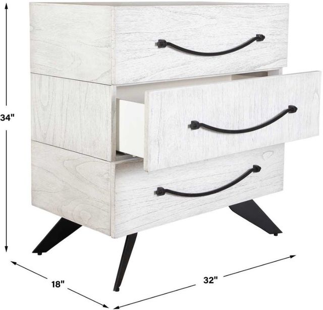 Uttermost® Vivi White Chest-2