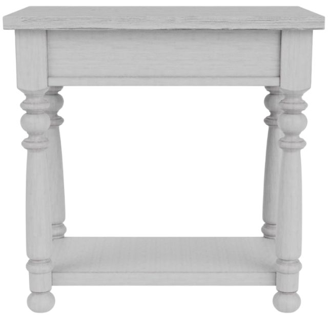 Riverside Furniture Winston Aged Cotton Chairside Table-3