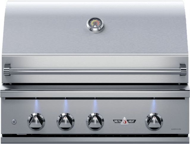Delta Heat 3-Burner Stainless Steel Built In Natural Gas Grill-0