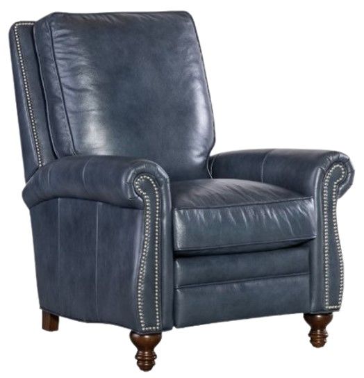 Bradington-Young Customizable Reddish Manual Recliner-0