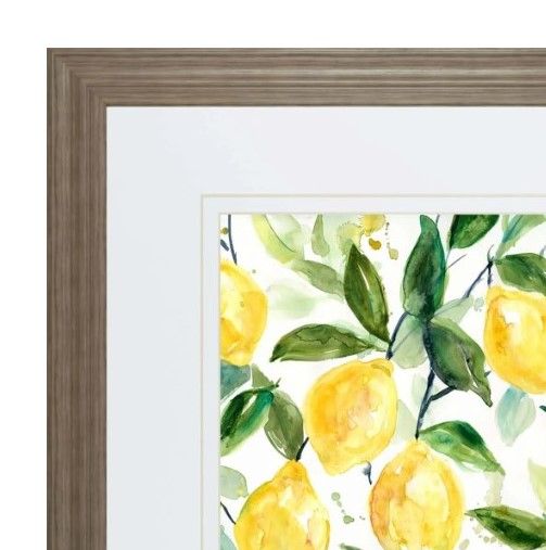 Classy Art Lemony Branches by Carol Robinson Wall Art-1