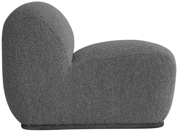 Bernhardt Billie Bernhardt Living Gray Swivel Chair-2