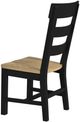 Intercon Hendricks Raven/Rustic Wheat Dining Side Chair-4