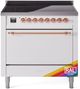 Ilve® Nostalgie II Series 36" Custom RAL Color Pro Style Induction Range-0