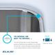 Elkay Lustertone® Classic Lustrous Satin 31" x 19" Double Bowl Undermount Sink with Perfect Drain®-4