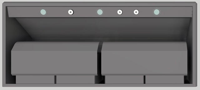 Vent-A-Hood® 48" Gunsmoke Under Cabinet Hood-1