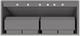 Vent-A-Hood® 48" Gunsmoke Under Cabinet Hood-1